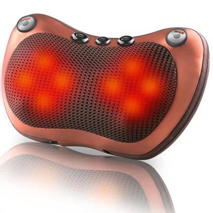 Relaxation Vibrating Heated Massage Pillow