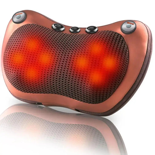 Relaxation Vibrating Heated Massage Pillow