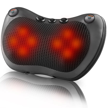 Relaxation Vibrating Heated Massage Pillow