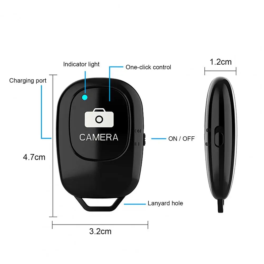 Durable & Portable Bluetooth 5.0 Remote Controller – Quick Response, Long-Lasting