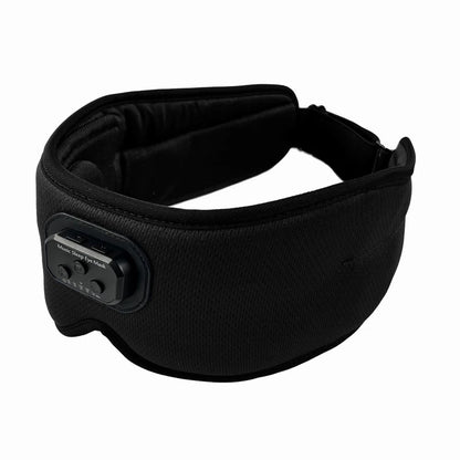 Bluetooth 5.2 Silk Sleep Mask with Noise-Canceling Headphones & Auto Shutoff.